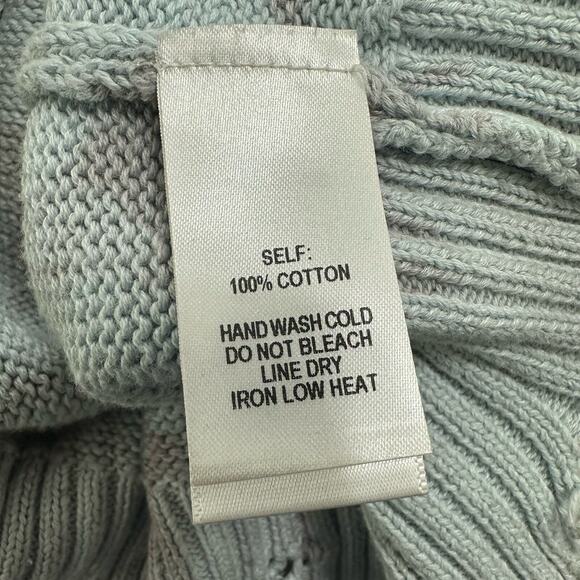 Lulu's Tie Dye Distressed Sweater Womens Oversized Small Blue Purple Pullover - Picture 7 of 8